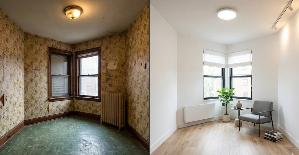 Komplett renovierte Wohnung